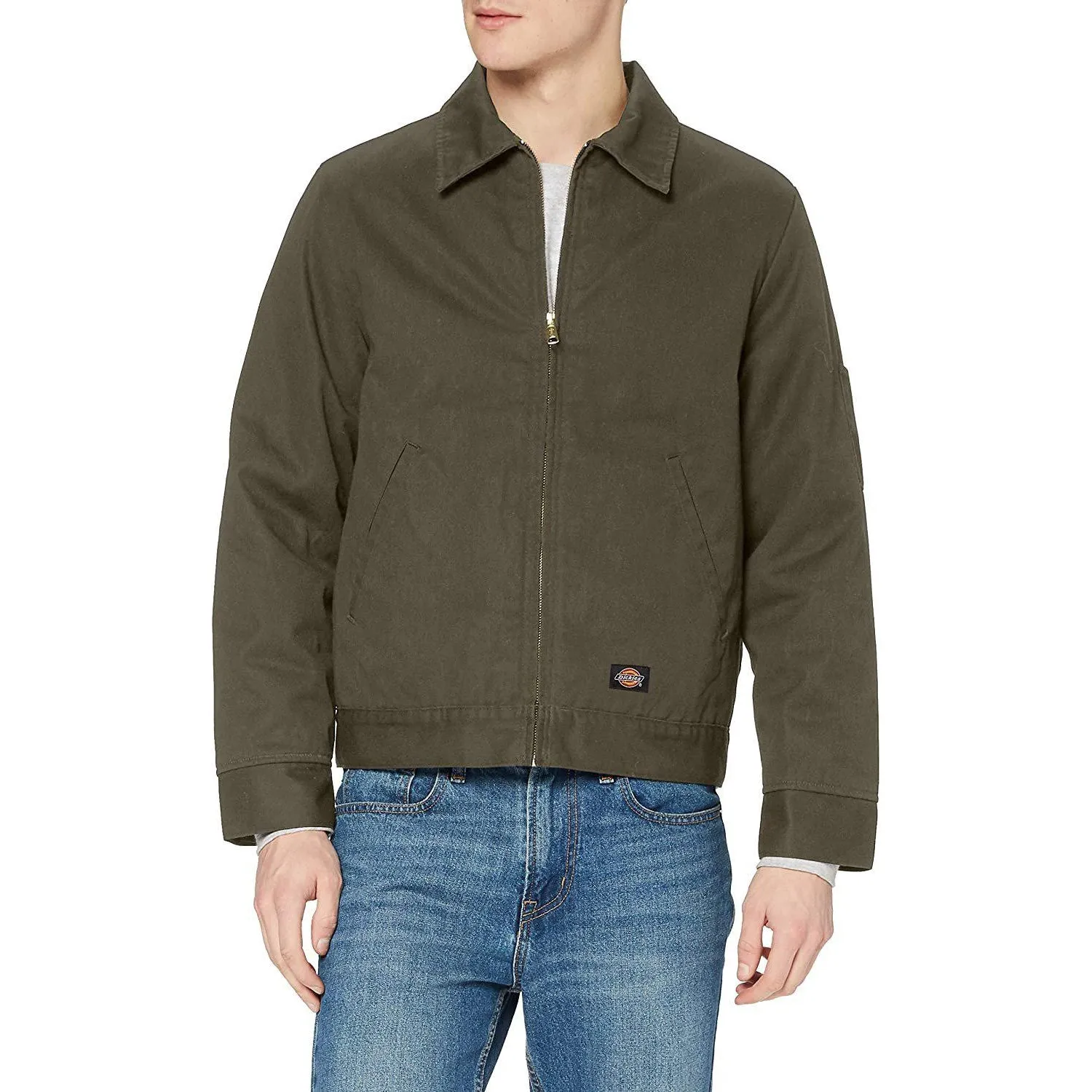 Dickies Men's Insulated Eisenhower Front-Zip Jacket