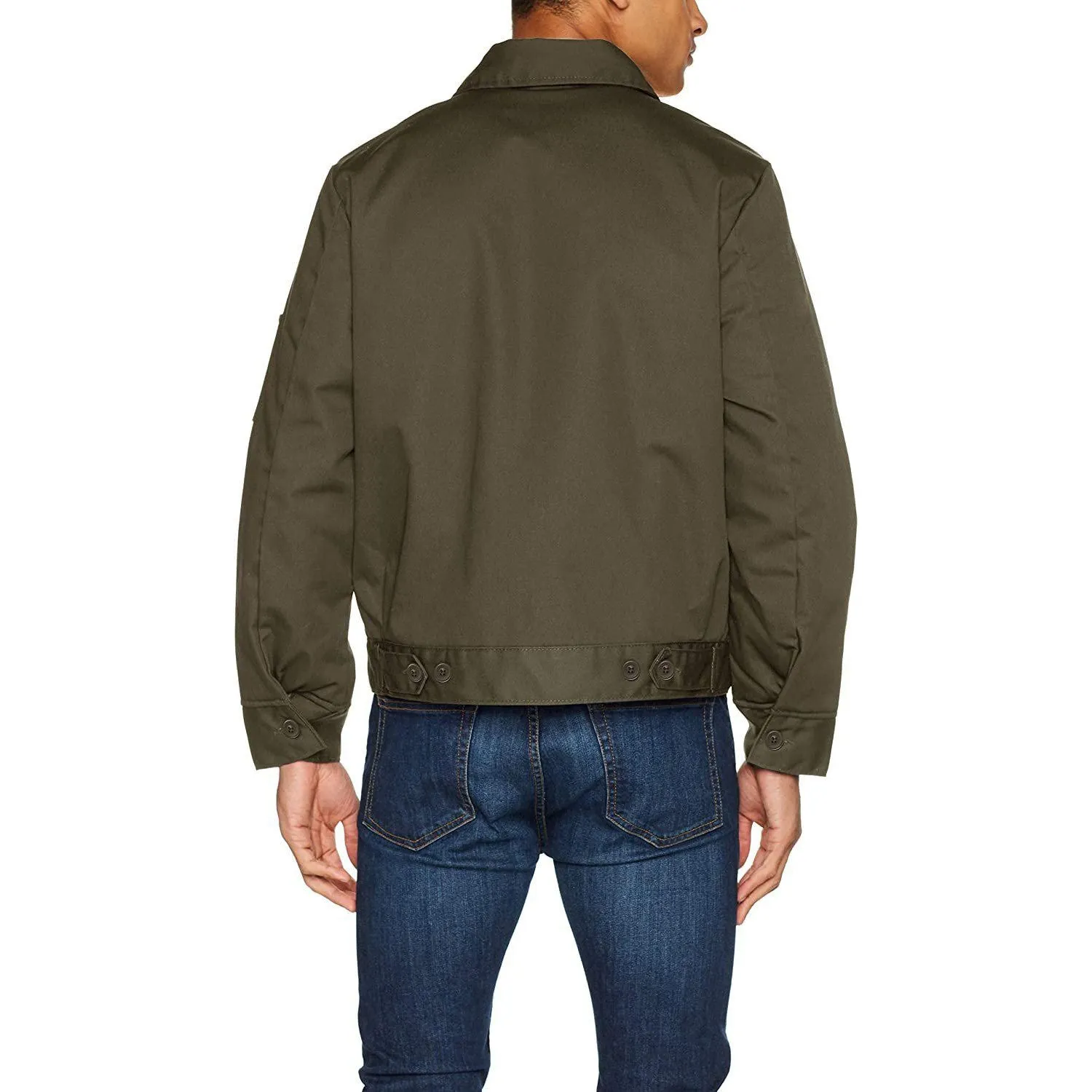 Dickies Men's Insulated Eisenhower Front-Zip Jacket