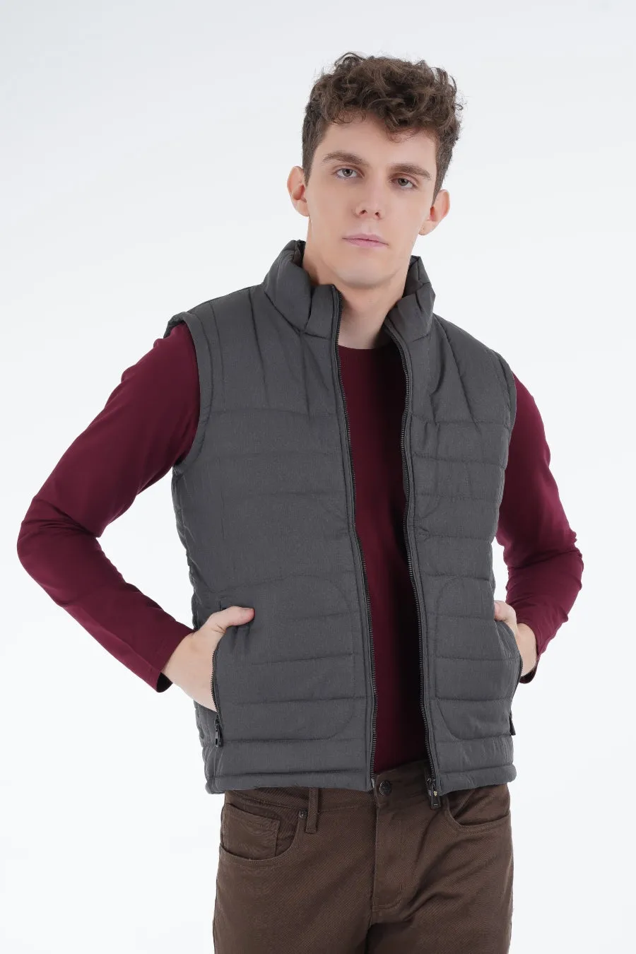 Dimgrey Quilted Gilet