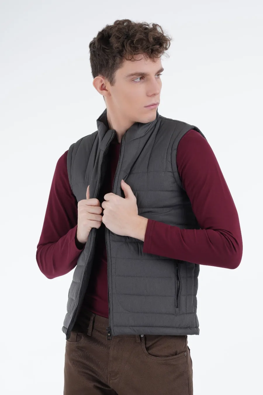 Dimgrey Quilted Gilet