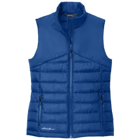 Eddie Bauer Women's Cobalt Blue Quilted Vest