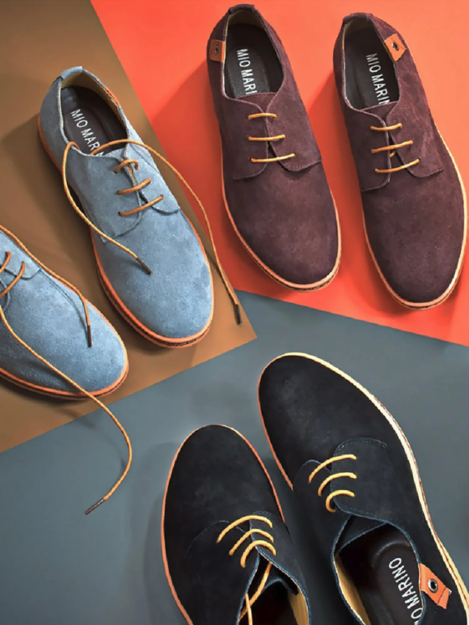 Elegant Suede Oxford Shoes