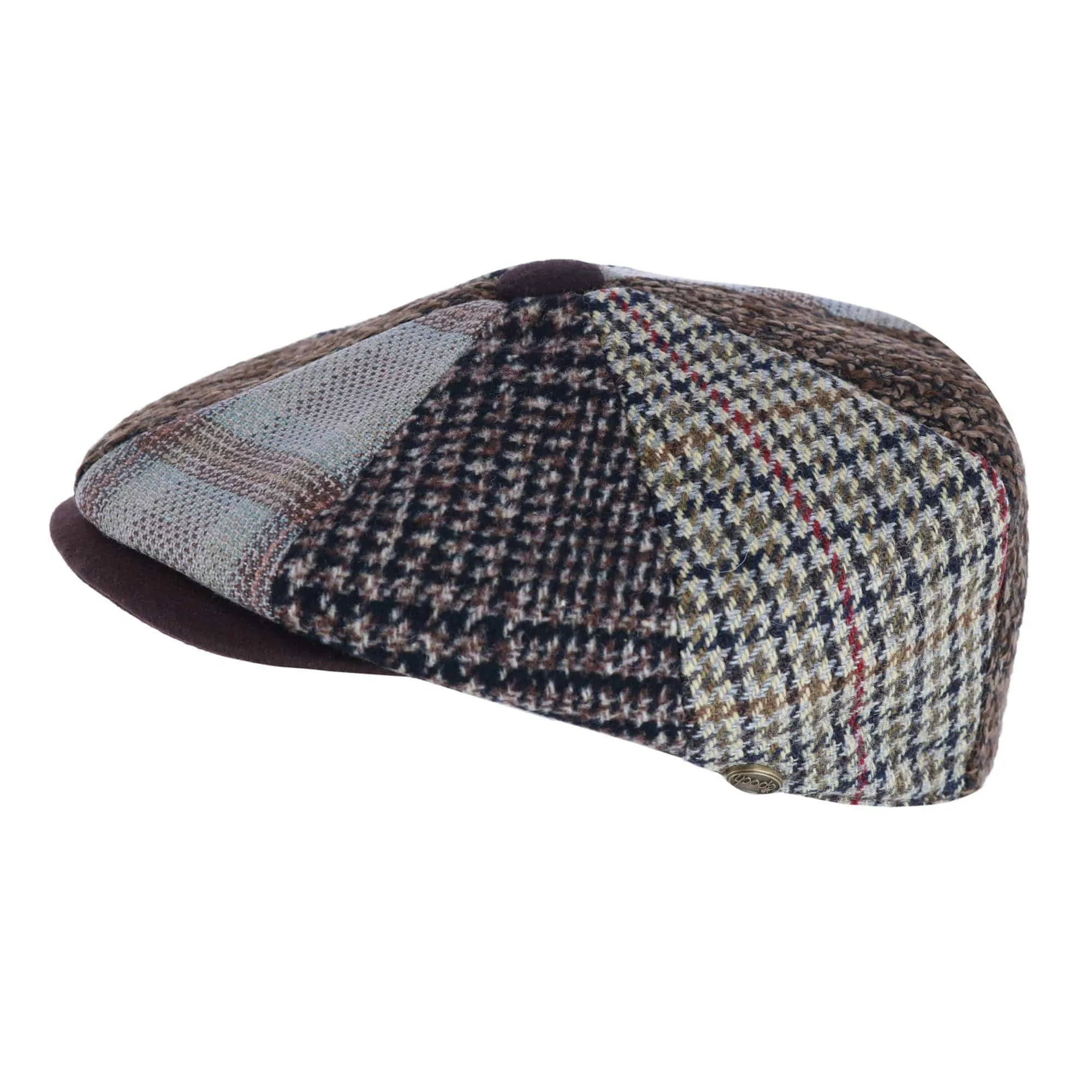 Epoch Hats Company Men's Multi Patchwork Newsboy Cap