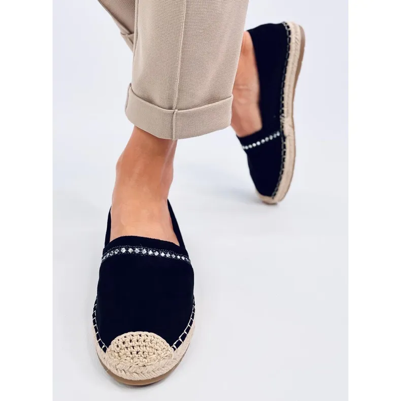 Etance Black women's espadrilles