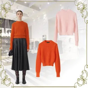 FABIANA FILIPPI  |Casual Style Wool Long Sleeves Plain Party Style