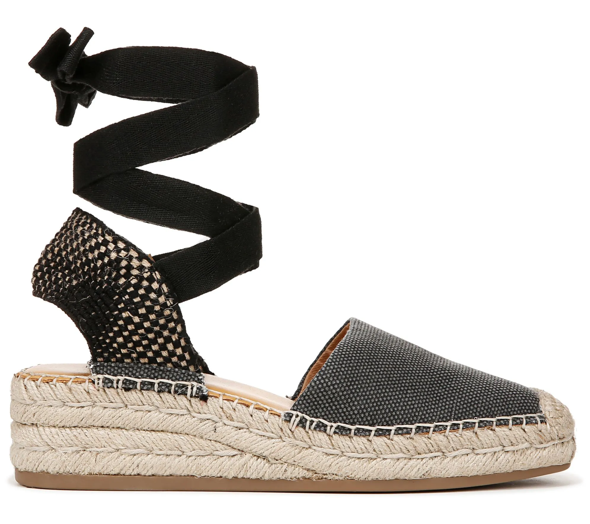 Franco Sarto Ankle-Wrap Espadrilles - Britney