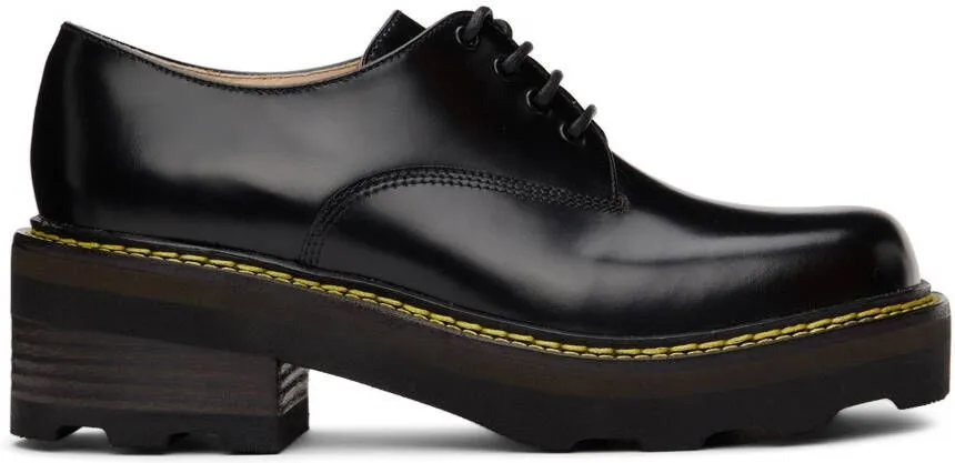 Gabriela Hearst Black Tera Brogue Oxfords