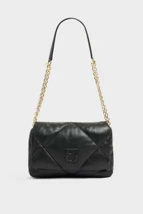 Gerard Darel LE FANNY QUILTED LEATHER CROSSBODY BAG