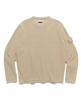 Ghost Piece Crewneck Knit Beige