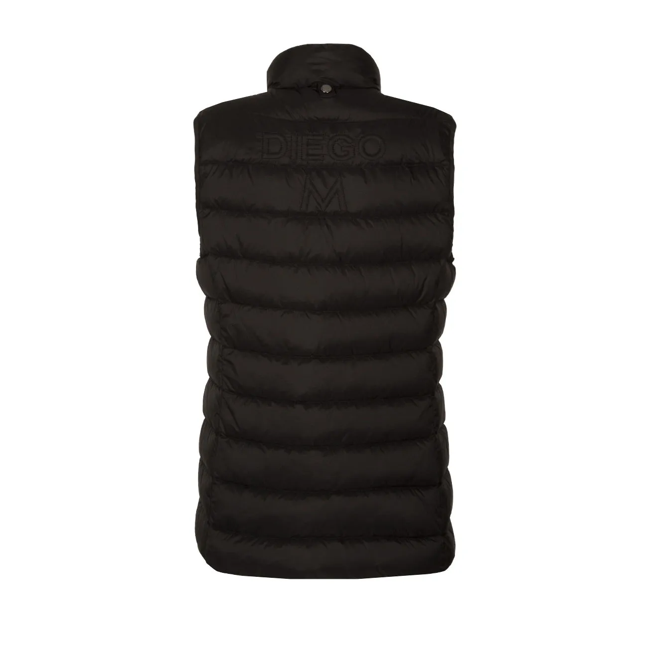 GILET MICROPIUMA Donna Nero