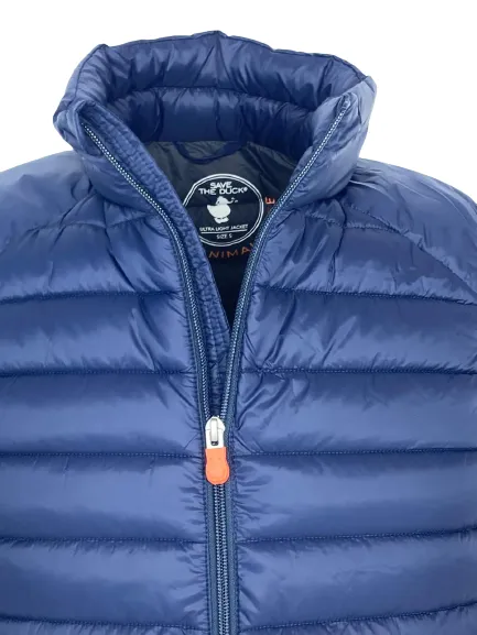 GILET UOMO BLU IN ECO-PIUMA