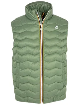 GILET UOMO VERDE MILITARE