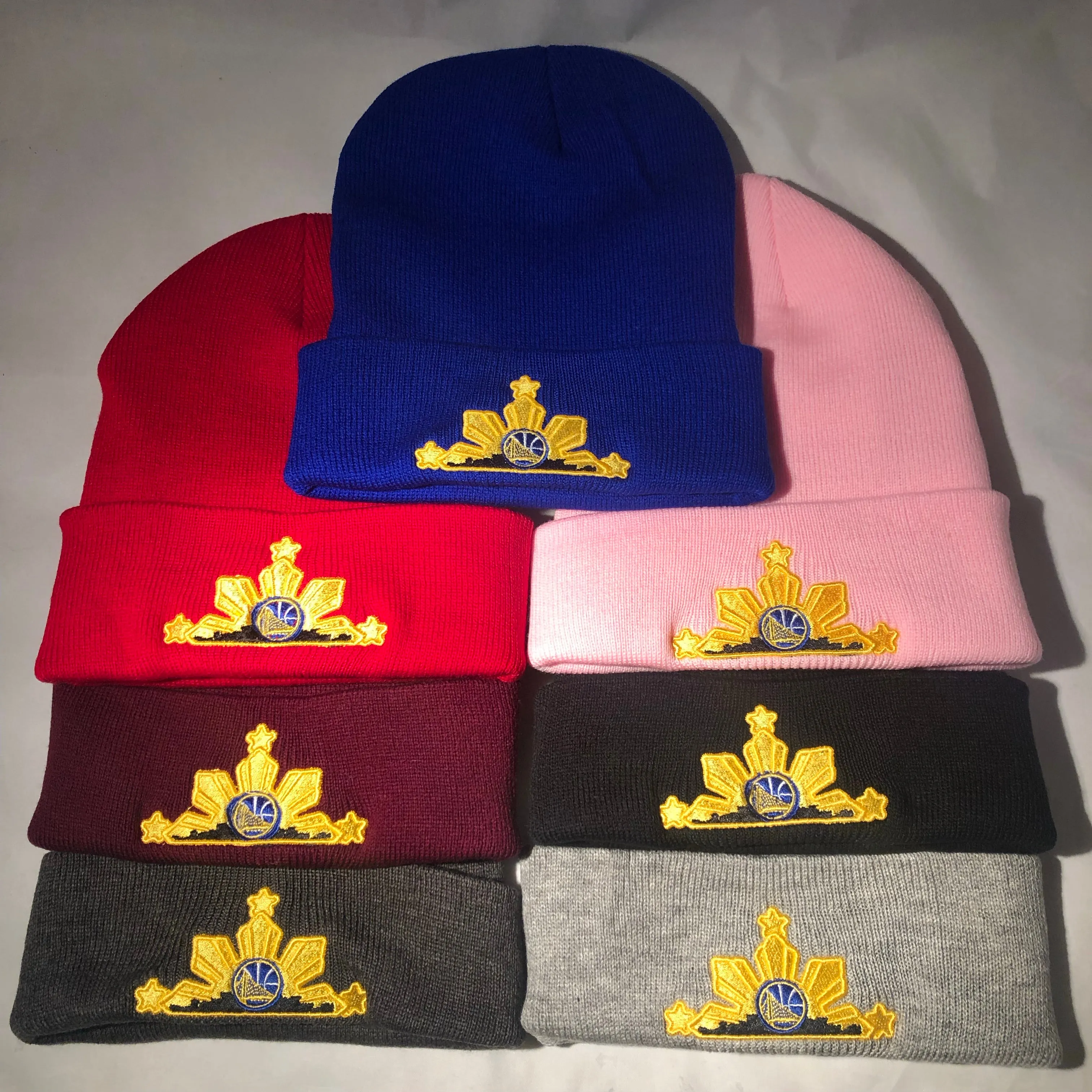 Golden Sun Warriors Beanies