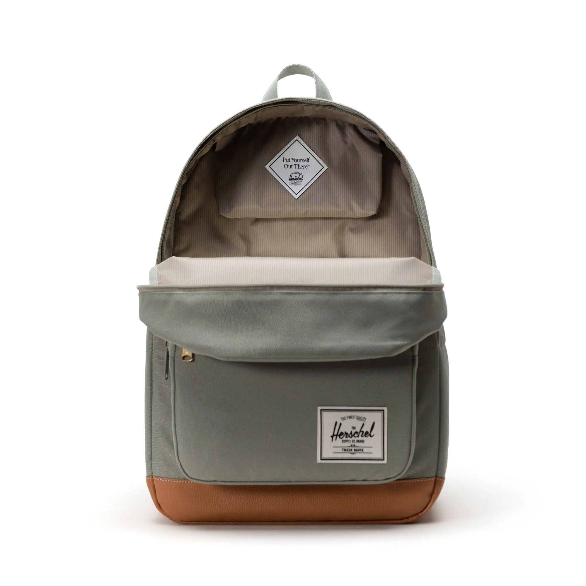 Herschel Pop Quiz Seagrass/Natural/White Stitch