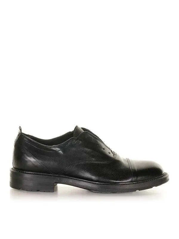 Hundred100 Laceless Oxfords in leather