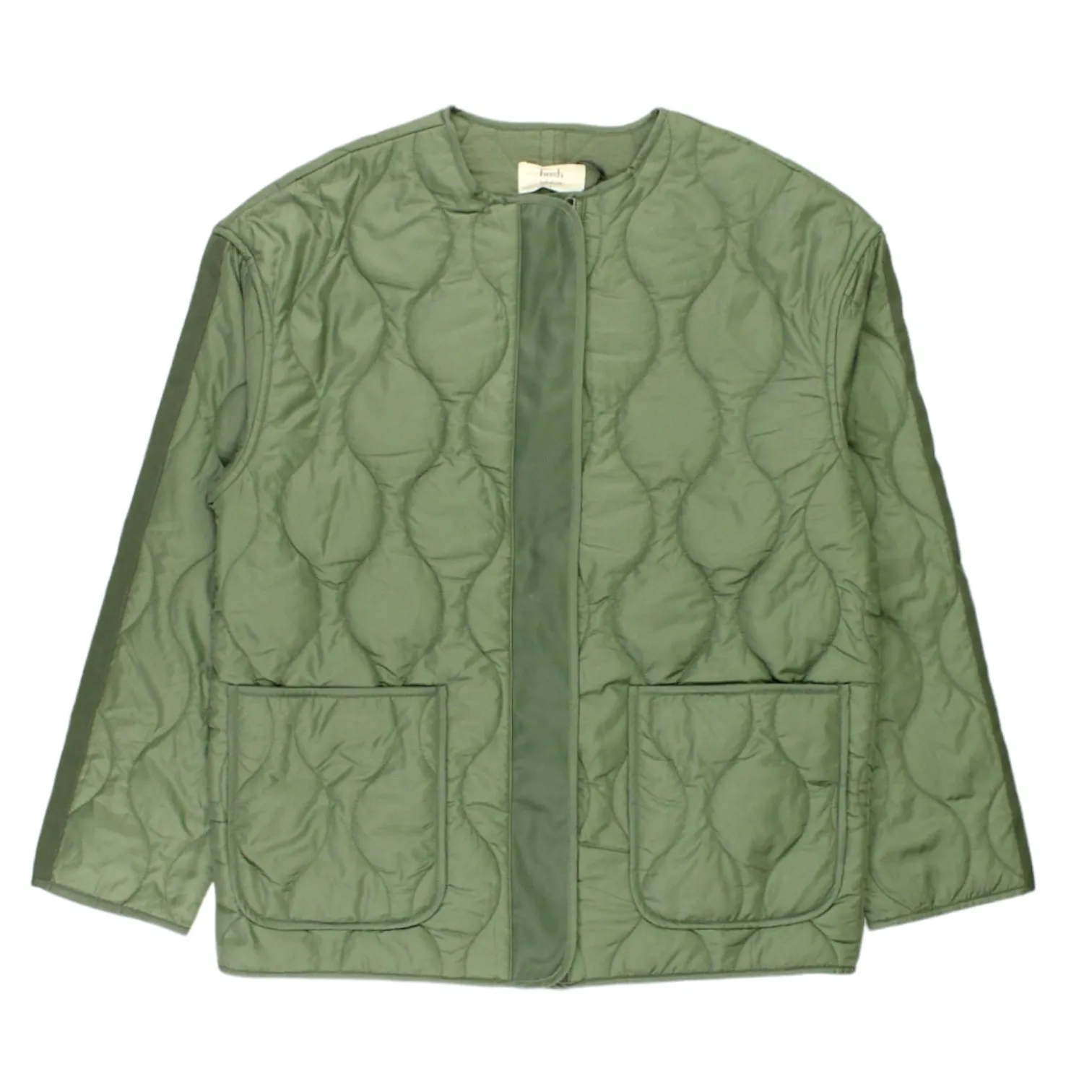 Hush Nellie Khaki Quilted jacket