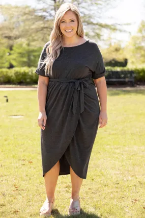 I'm Speechless Dress, Charcoal