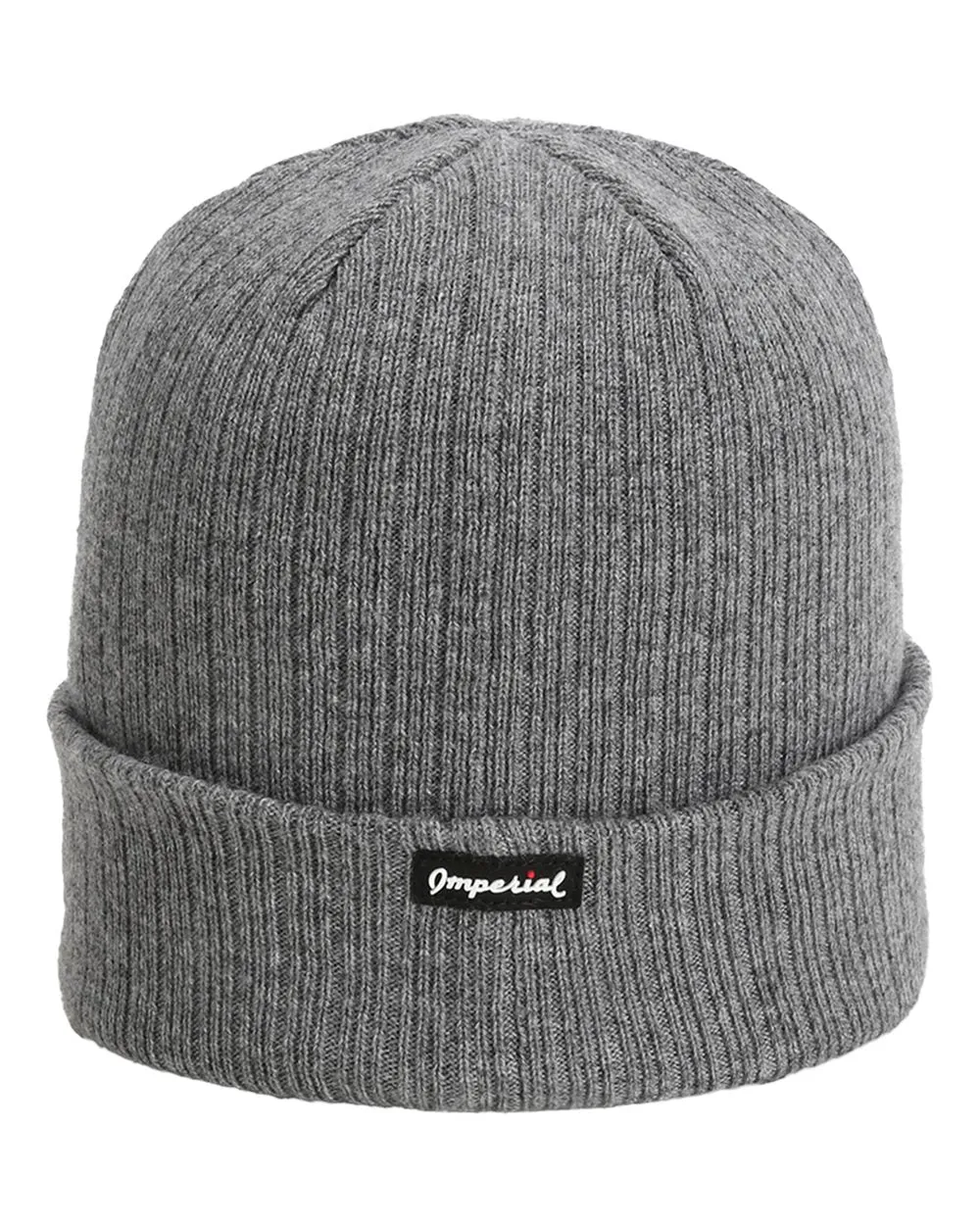 Imperial The Edelweiss Cuffed Custom Beanies, Graphite