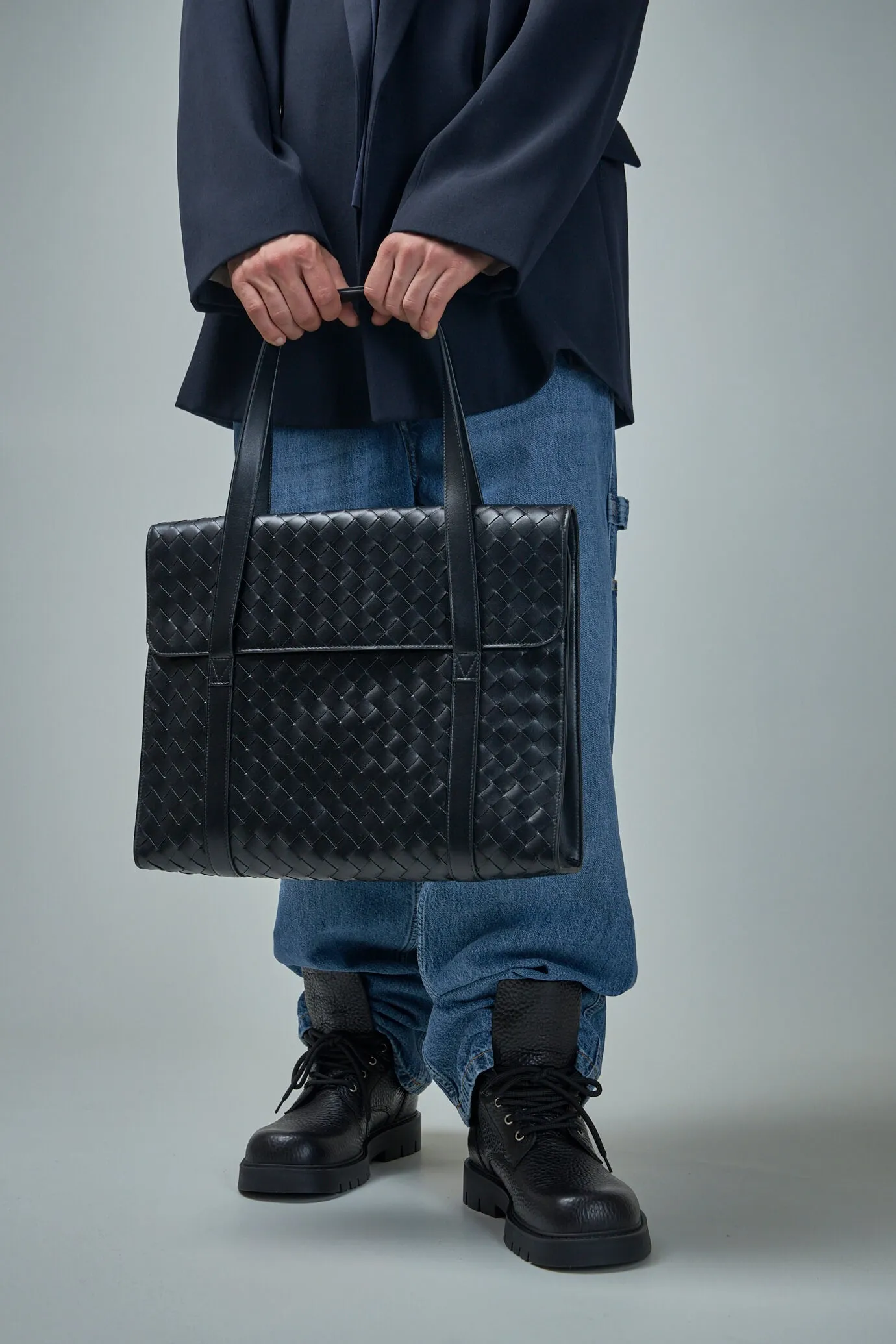 Intrecciato Briefcase Bag