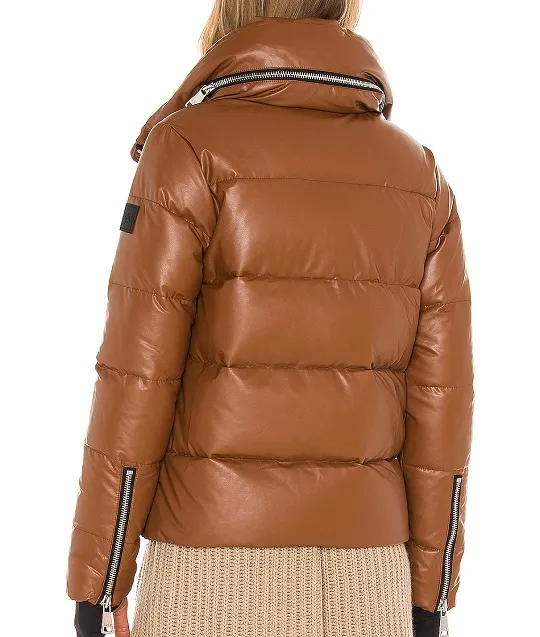 Isabel Brown Puffer Jacket - The Puffer Jacket