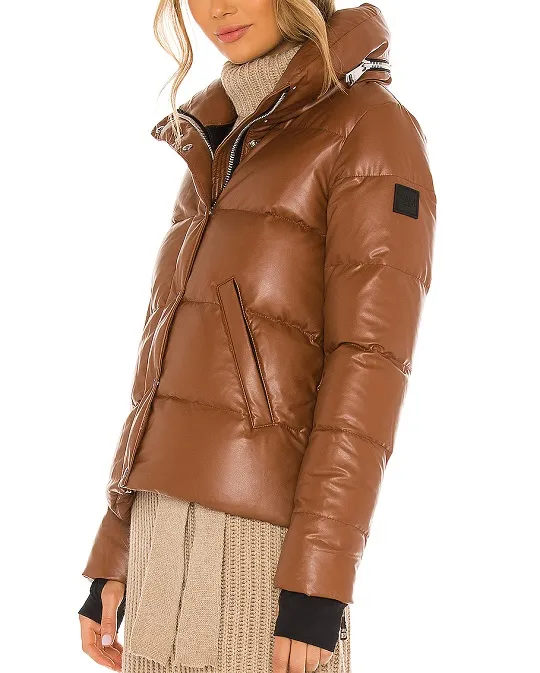 Isabel Brown Puffer Jacket - The Puffer Jacket