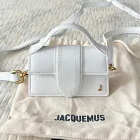 JACQUEMUS-White 'Le Petit Bambino' Coin Pouch