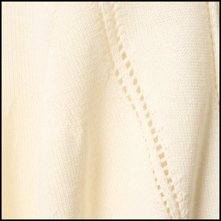 Jil Sander  |Wool V-Neck Long Sleeves Plain Cotton Elegant Style