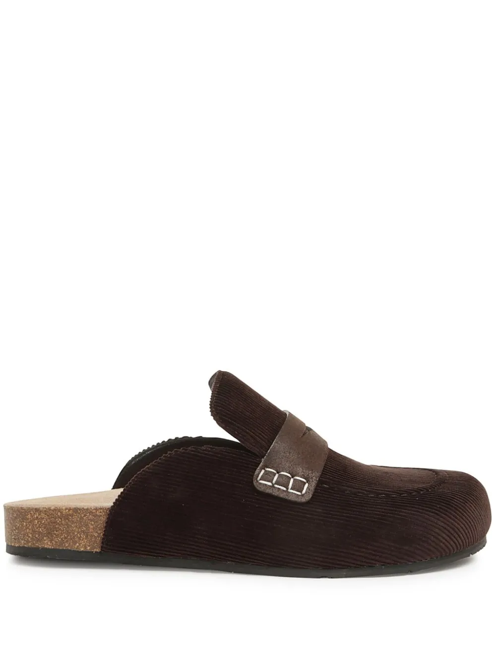 JW Anderson corduroy mules - Brown