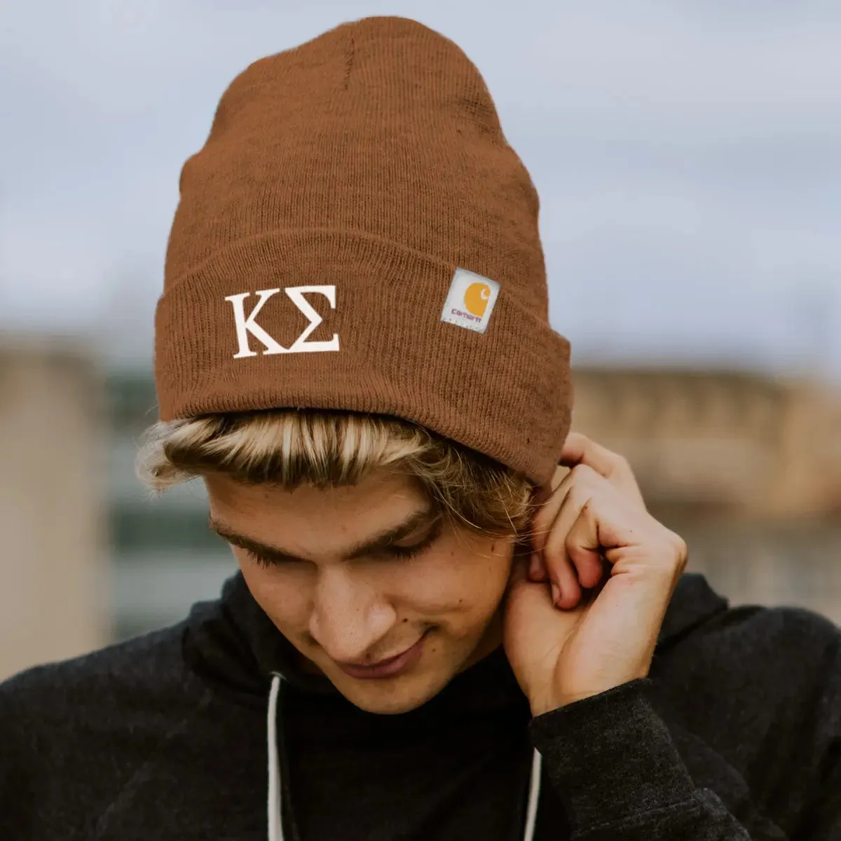 Kappa Sig Brown Carhartt Beanie