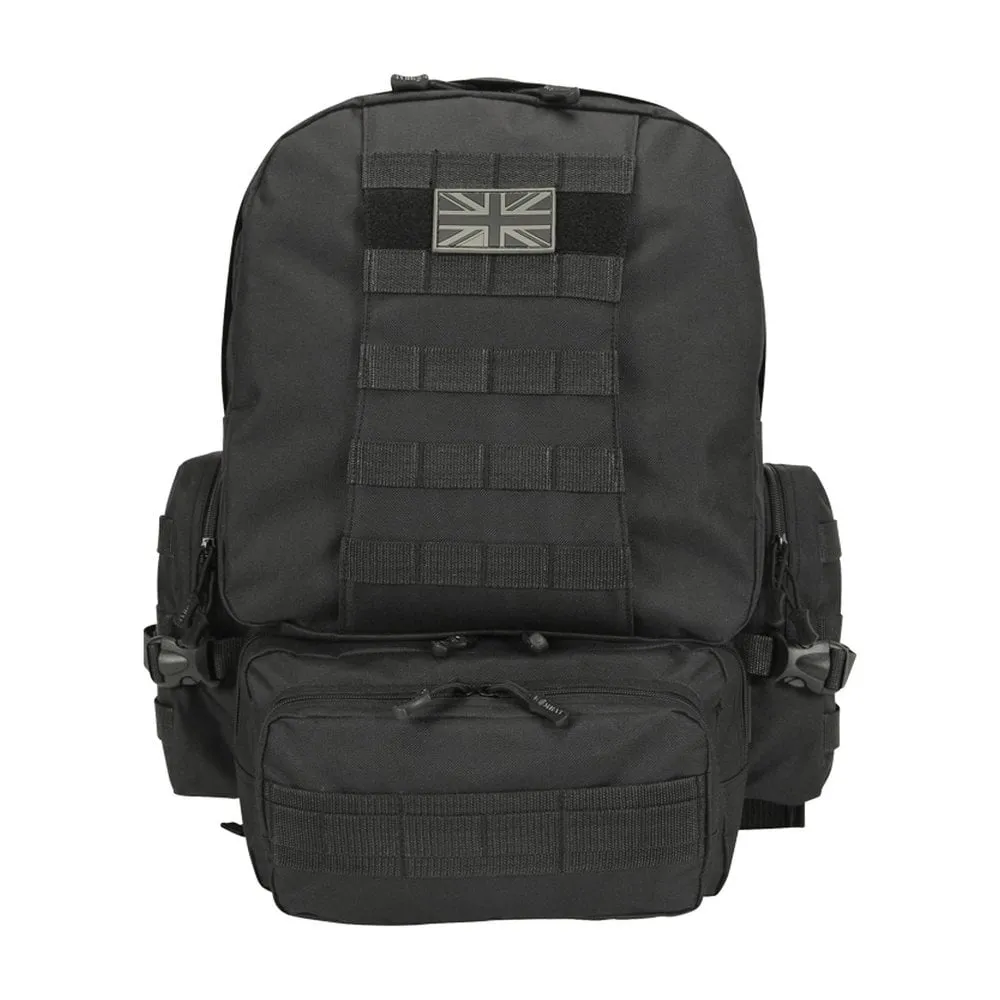 Kombat UK Expedition Pack 50 Litre Rucksack (Black)