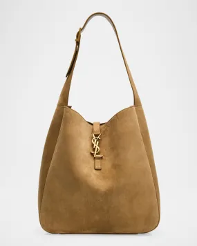 Le 5 A 7 Large YSL Hobo Bag in Suede