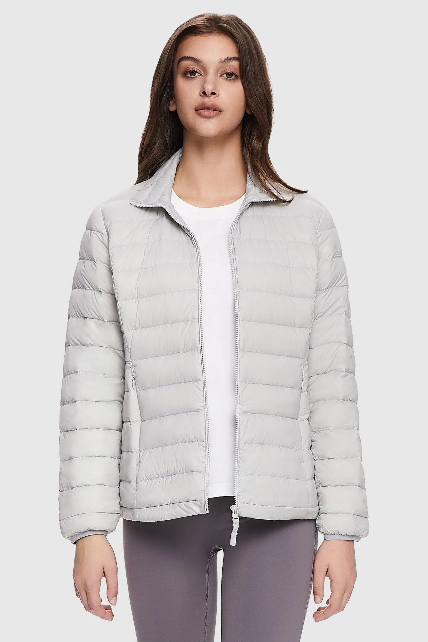 Lightweight Quilted Packable Down Jacket