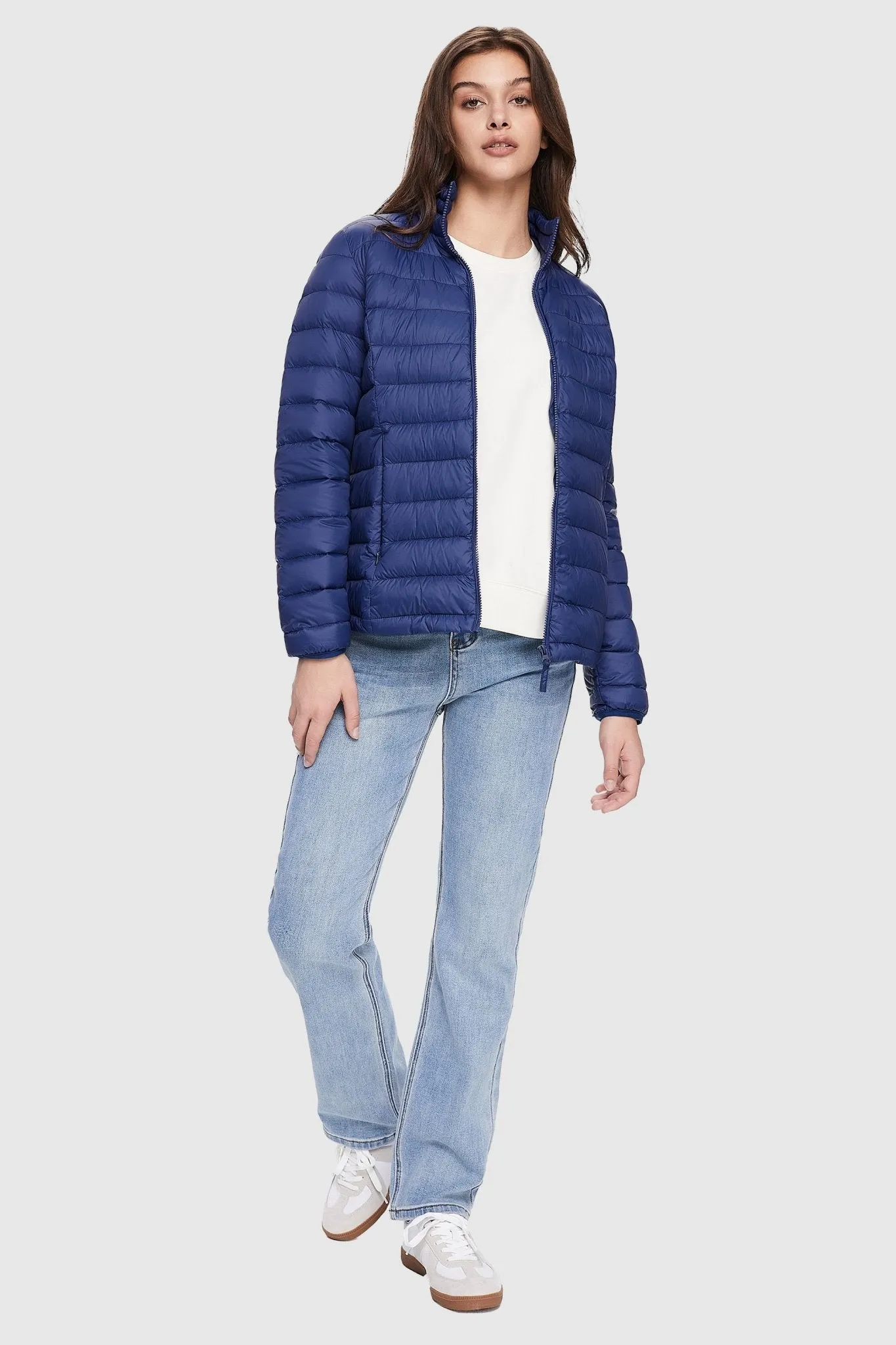 Lightweight Quilted Packable Down Jacket