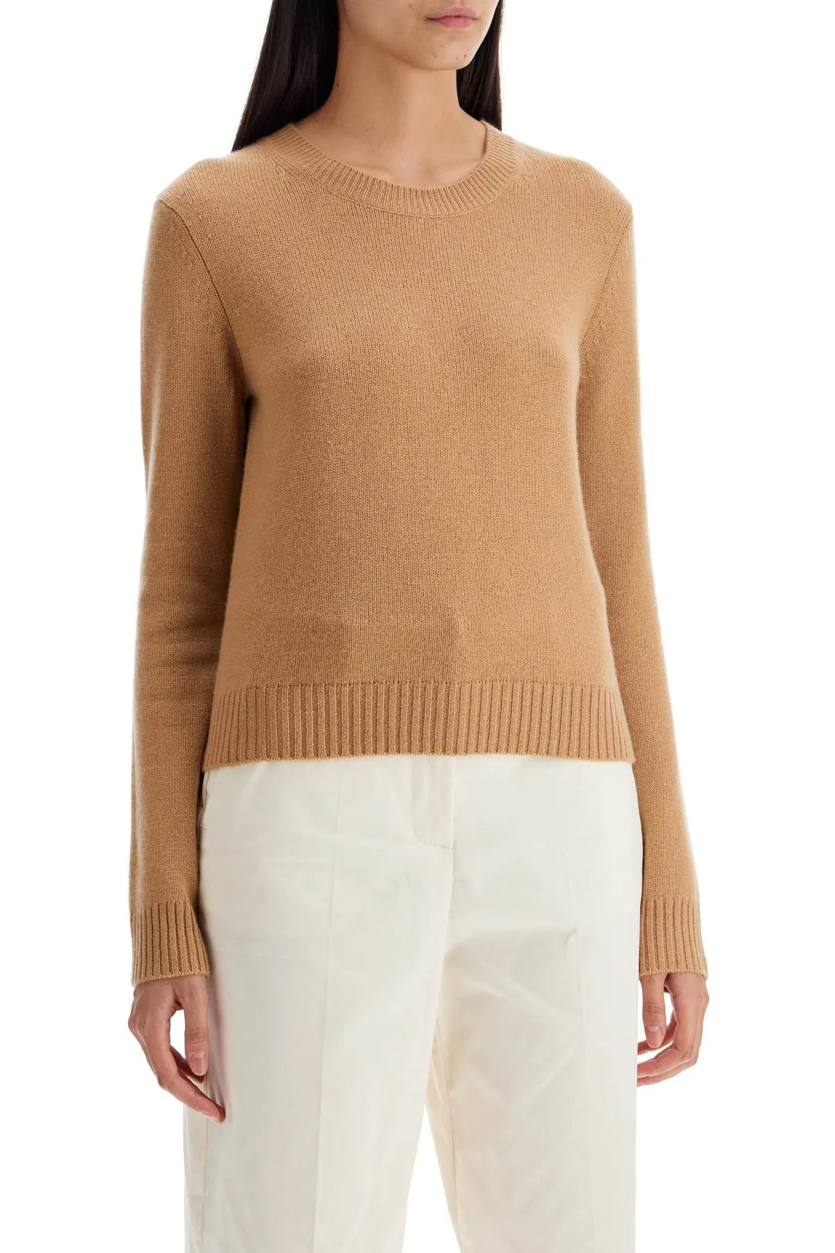 Lisa Yang Cashmere Mable Pullover   Beige