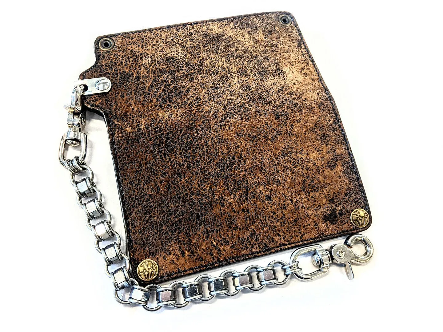 Long Biker Leather Chain Wallet (G4) - Fallout