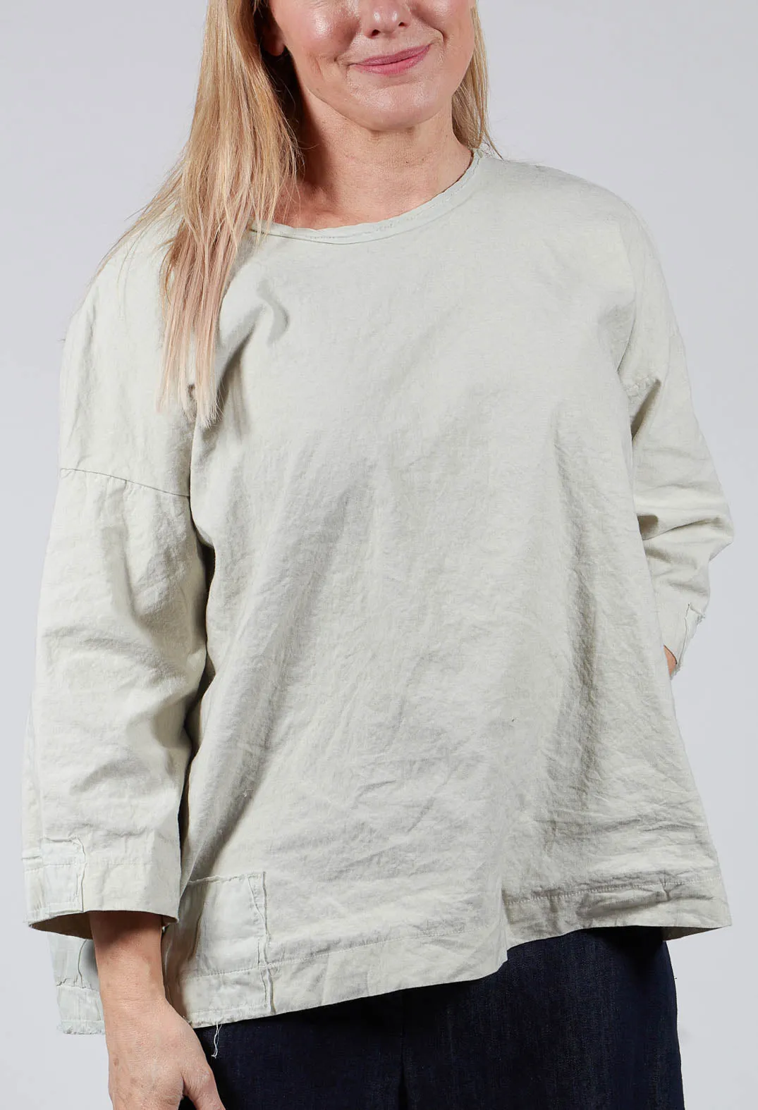 Loose Fit Top in Ghiaccio