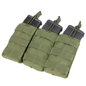 MA27 TRIPLE M4/M16 OPEN-TOP MAG POUCH MARCA CONDOR