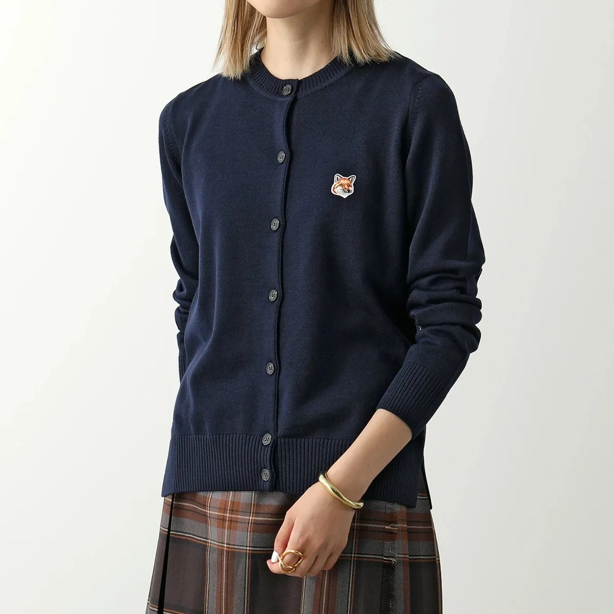 MAISON KITSUNE  |Casual Style Unisex Wool Long Sleeves Other Animal Patterns