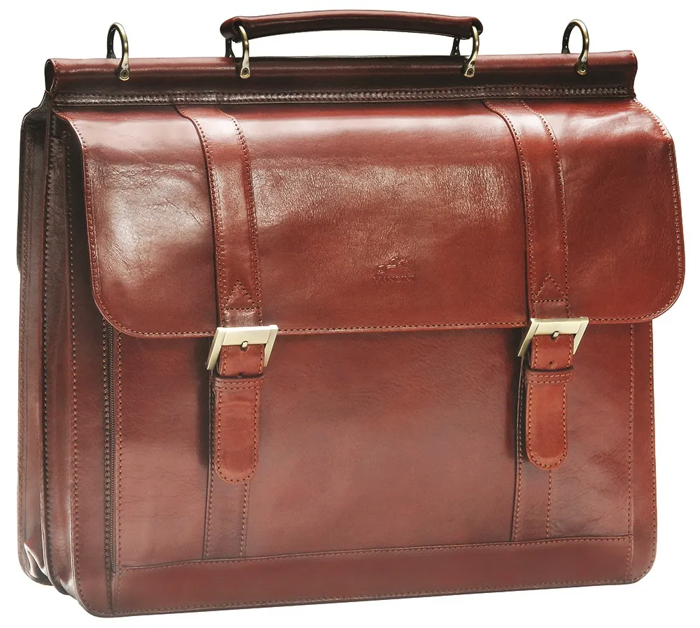 Mancini Signature Laptop Briefcase 