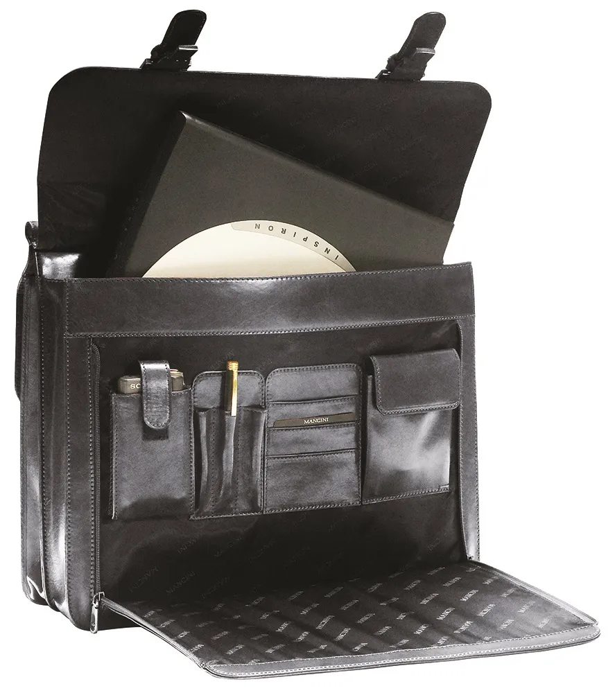 Mancini Signature Laptop Briefcase 