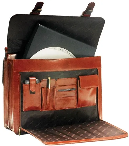 Mancini Signature Laptop Briefcase 