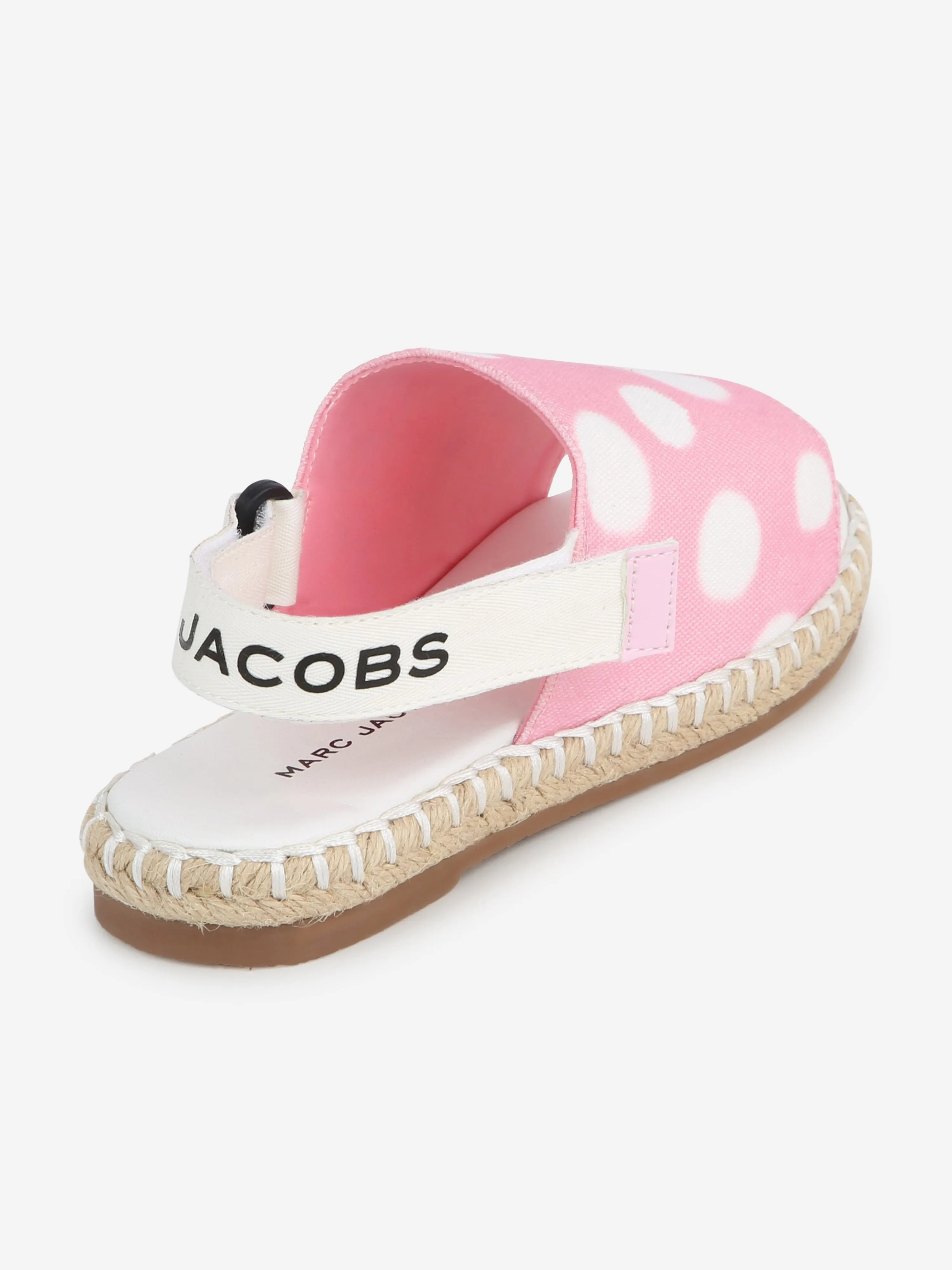 MARC JACOBS Girls Open Toe Espadrilles in Pink