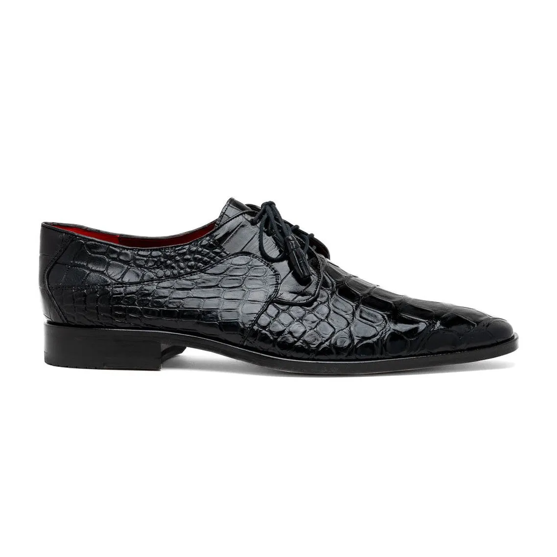 Marco Di Milano Fitipaldi Men's Shoes Exotic Alligator Derby Oxfords (MDM1191)