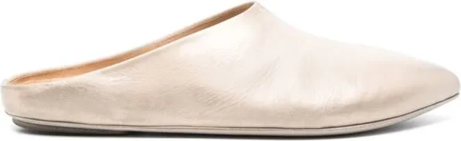 Marsèll metallic leather mules Neutrals