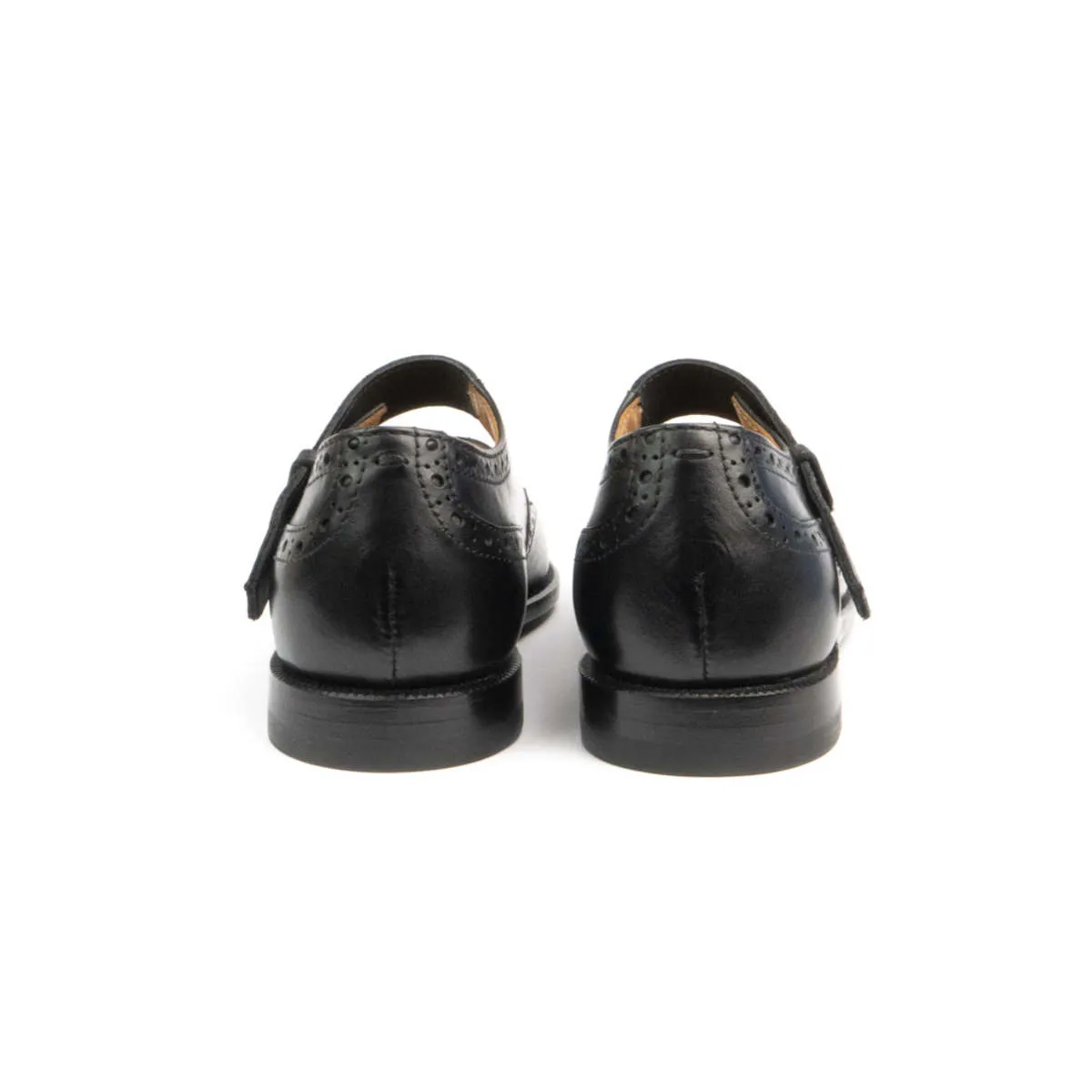 Mary Jane Brogues - Black