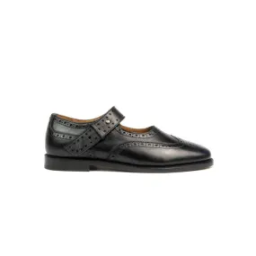 Mary Jane Brogues - Black