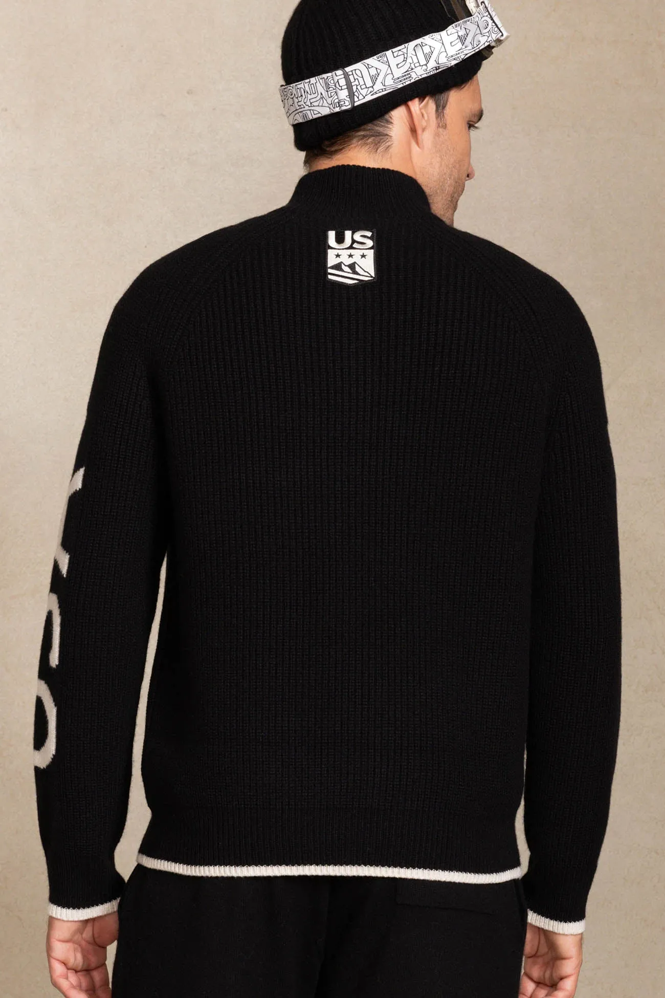 MAX CASHMERE QUARTER-ZIP