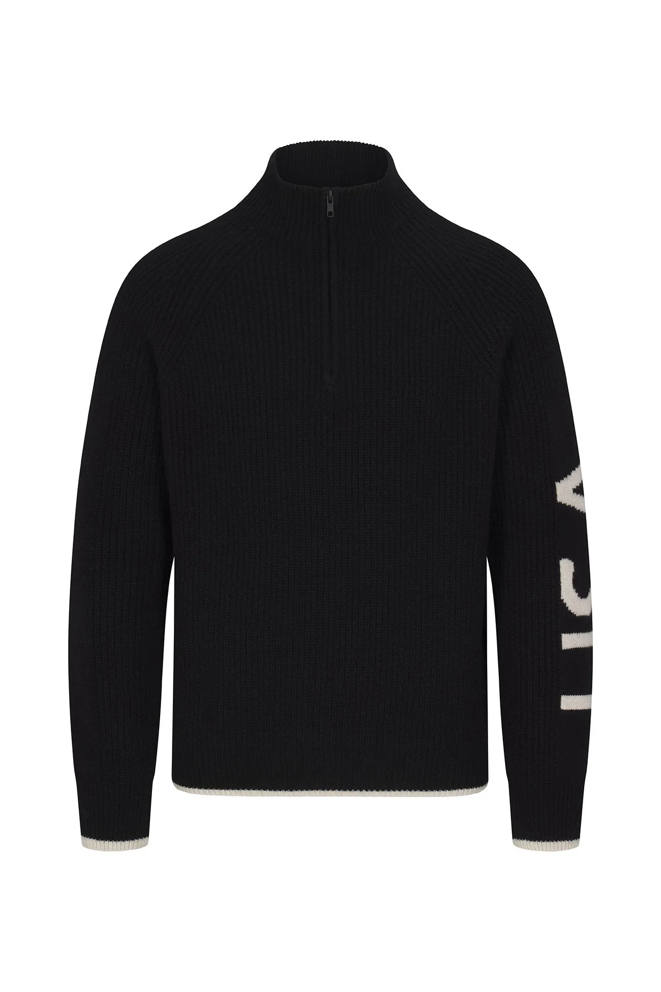 MAX CASHMERE QUARTER-ZIP