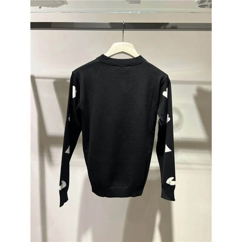 Max Mara Studio  |Crew Neck Heart Casual Style Wool Office Style Elegant Style