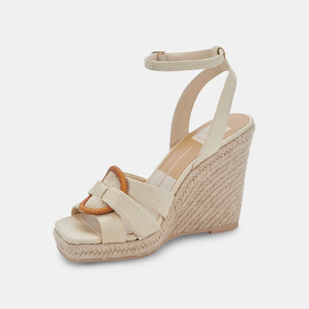 MAZE WEDGES WHEAT RAFFIA– Dolce Vita 6881090994242